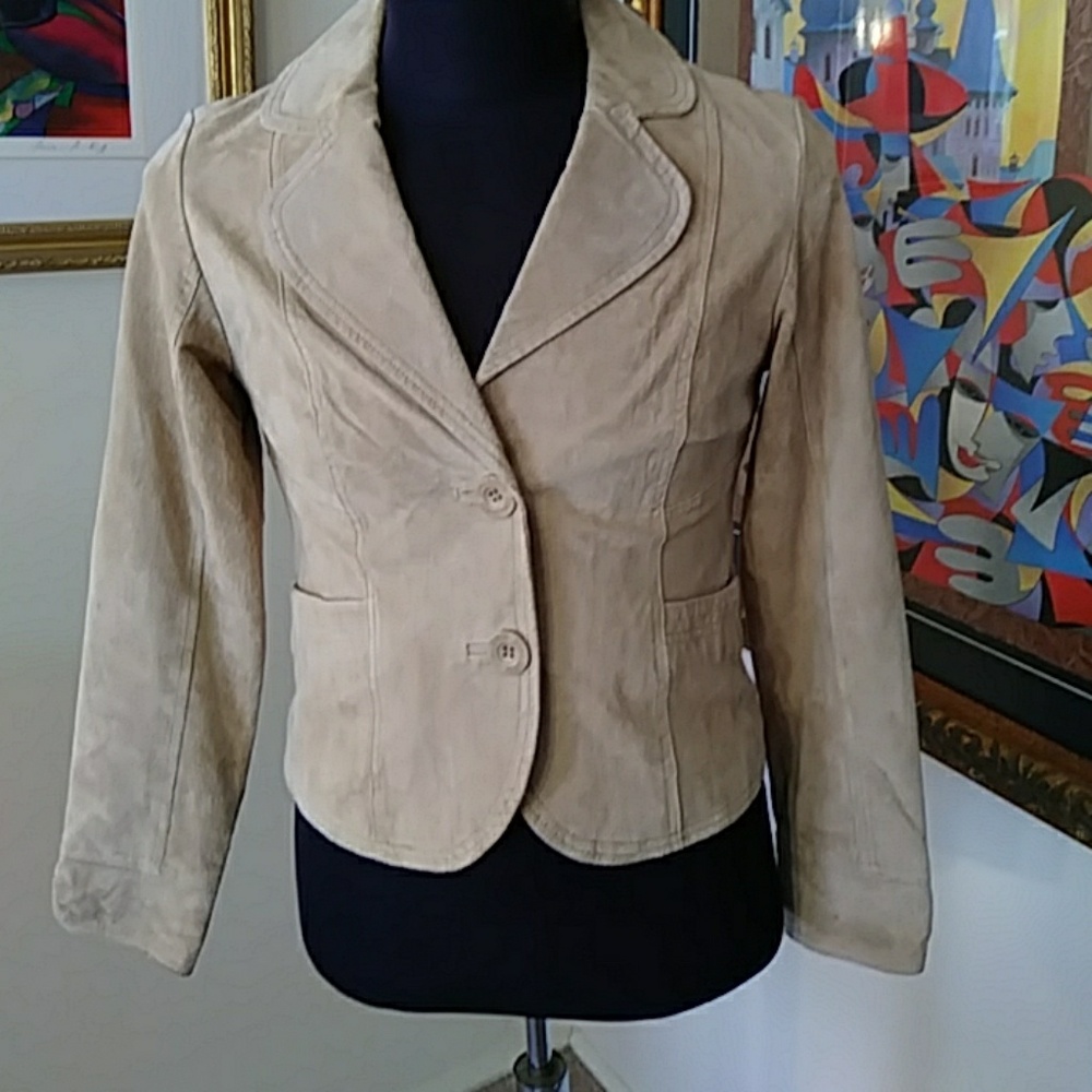 LIVE A LITTLE SUEDE JACKET